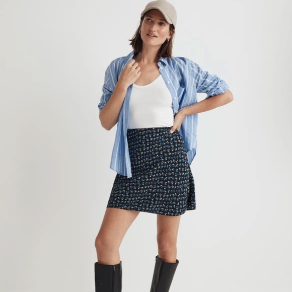 Madewell Dresses & Skirts - NWOT Madewell Layton Floral Miniskirt | Women’s Casual Chic Mini Skirt